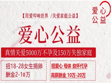 威远捐卵助孕生子 爱心志愿者招募